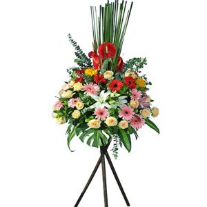 The florist provides a large number of styles of opening flower baskets, at a discounted price, and send flowers at designated auspicious hours