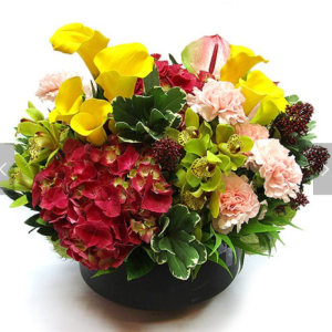 Exquisite table flowerpot flowers [opening housewarming reception, promotion and appointment, wedding anniversary, exhibition venue]
