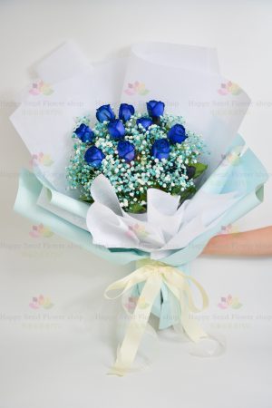 [Extremely Rare] Dutch Air Transport Blue 10 Roses