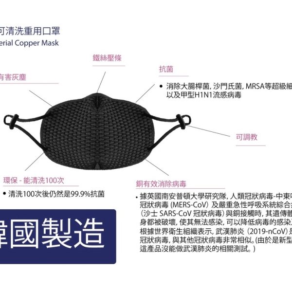 Sunna キャラクター 抗菌銅製 洗って繰り返し使えるマスク 予約注文