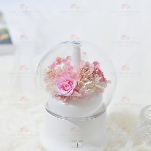 Preserved Flower Aroma Diffuser (Pink) (2021 Valentine's Day Bouquet Series)