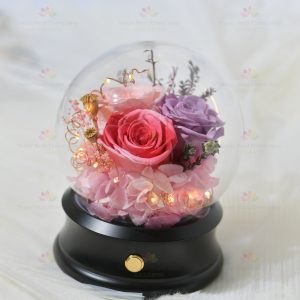 All Love Only For You (Eternal Flower Ball Bluetooth Speaker) (2021 Valentine's Day Bouquet Series)