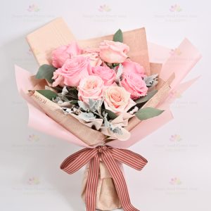 Imported pink roses